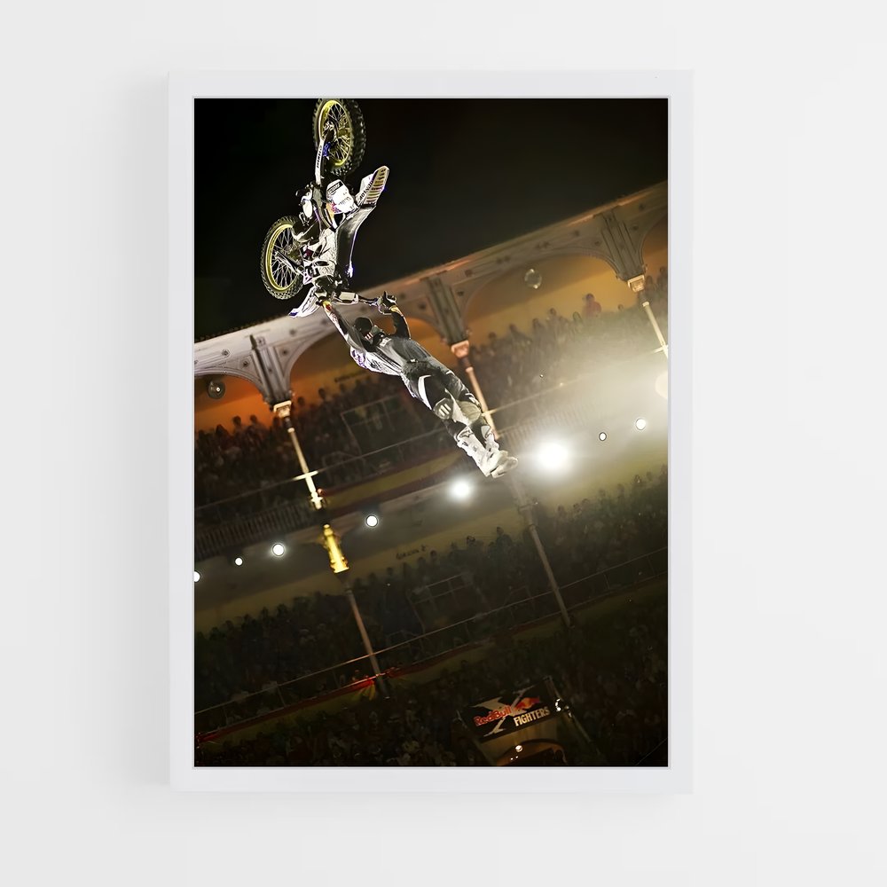 Poster Sky Rider – affiche Motocross freestyle (vue 3)